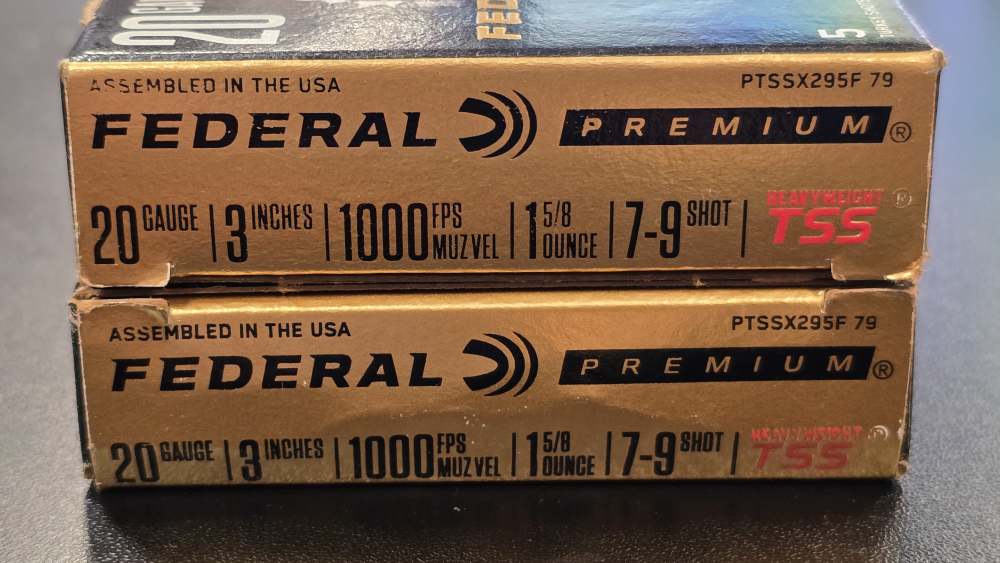 Federal Premium TSS 20 Gauge 3" 7-9 Shot (LOT OF 2) PTSSX295f 79-img-1