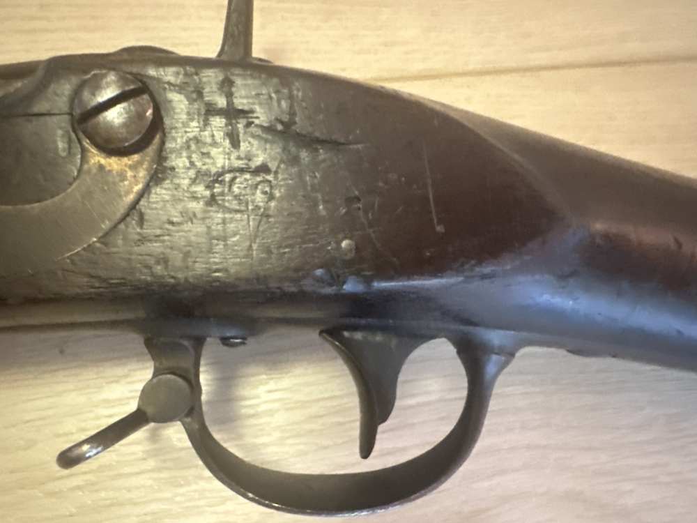 Civil War Era Remington Maynard Musket, New Jersey Marked!-img-6