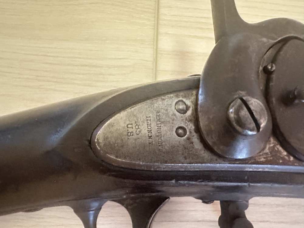 Civil War Era Remington Maynard Musket, New Jersey Marked!-img-1