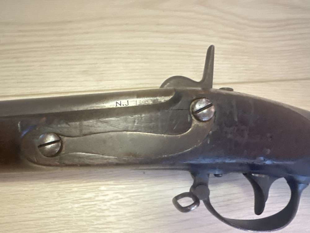 Civil War Era Remington Maynard Musket, New Jersey Marked!-img-5