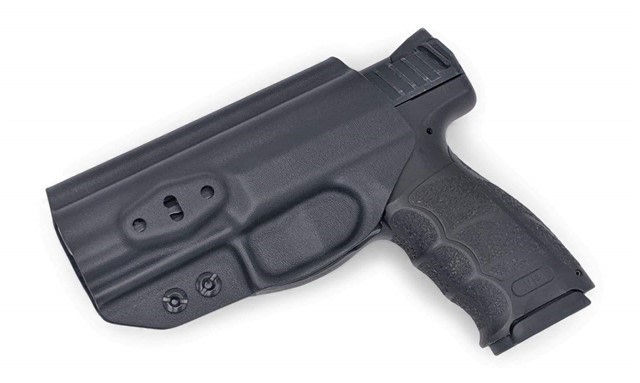H&K VP9 Tuckable IWB Holster Black / Ambidextrous (No Sweatguard)-img-1