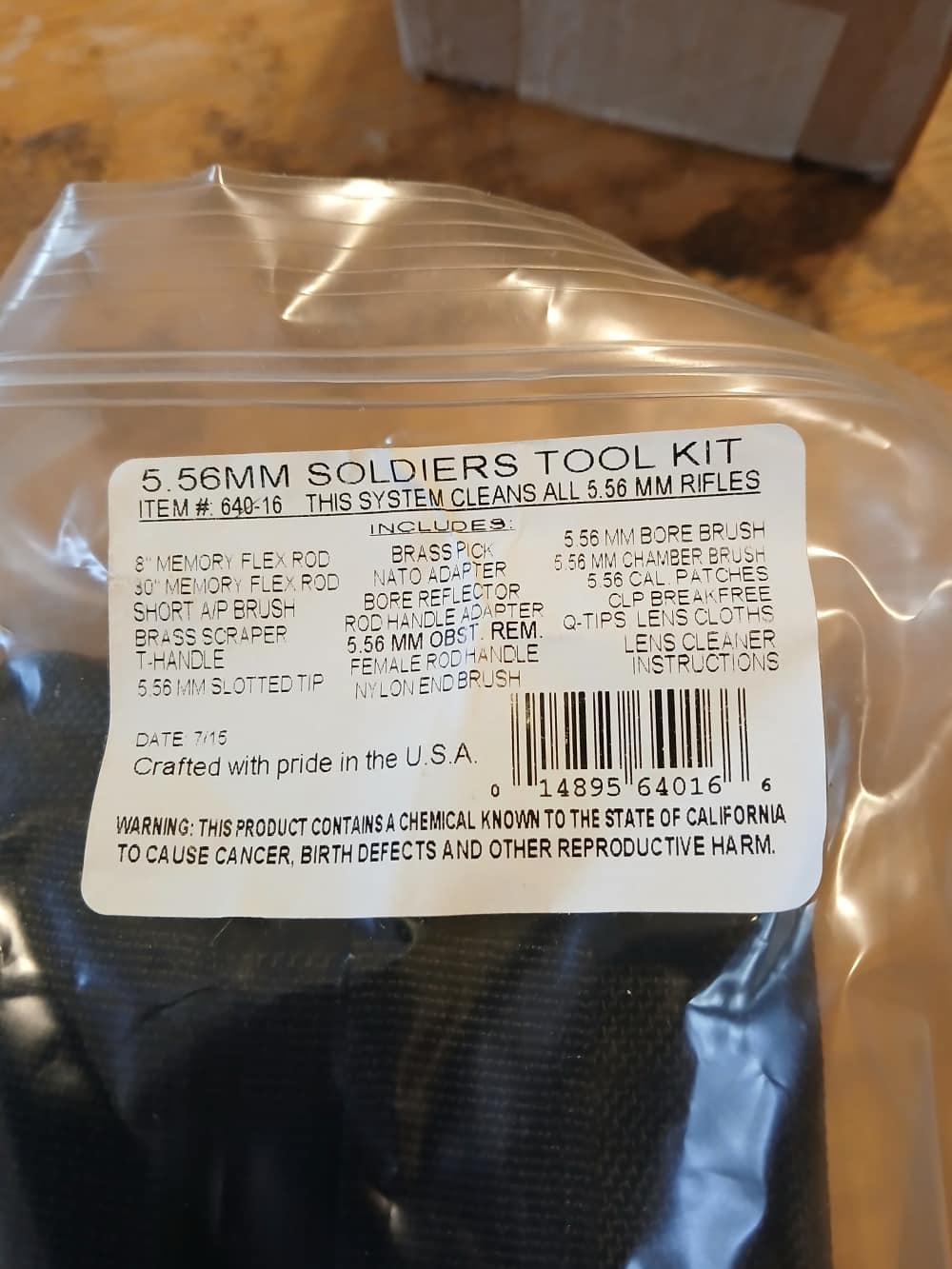 New Gerber/Otis 556 223 soldiers cleaning kit w/Gerber tool & flashlight -img-0