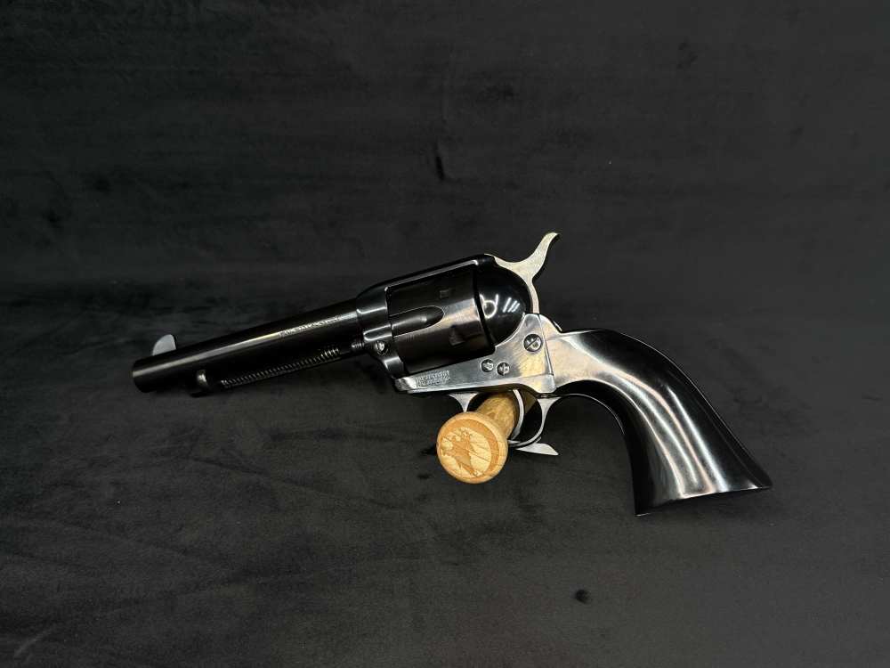 New! Uberti Cattleman 1873 Outlaws & Lawmen "Jesse" .45LC 5.5" Barrel SA-img-0