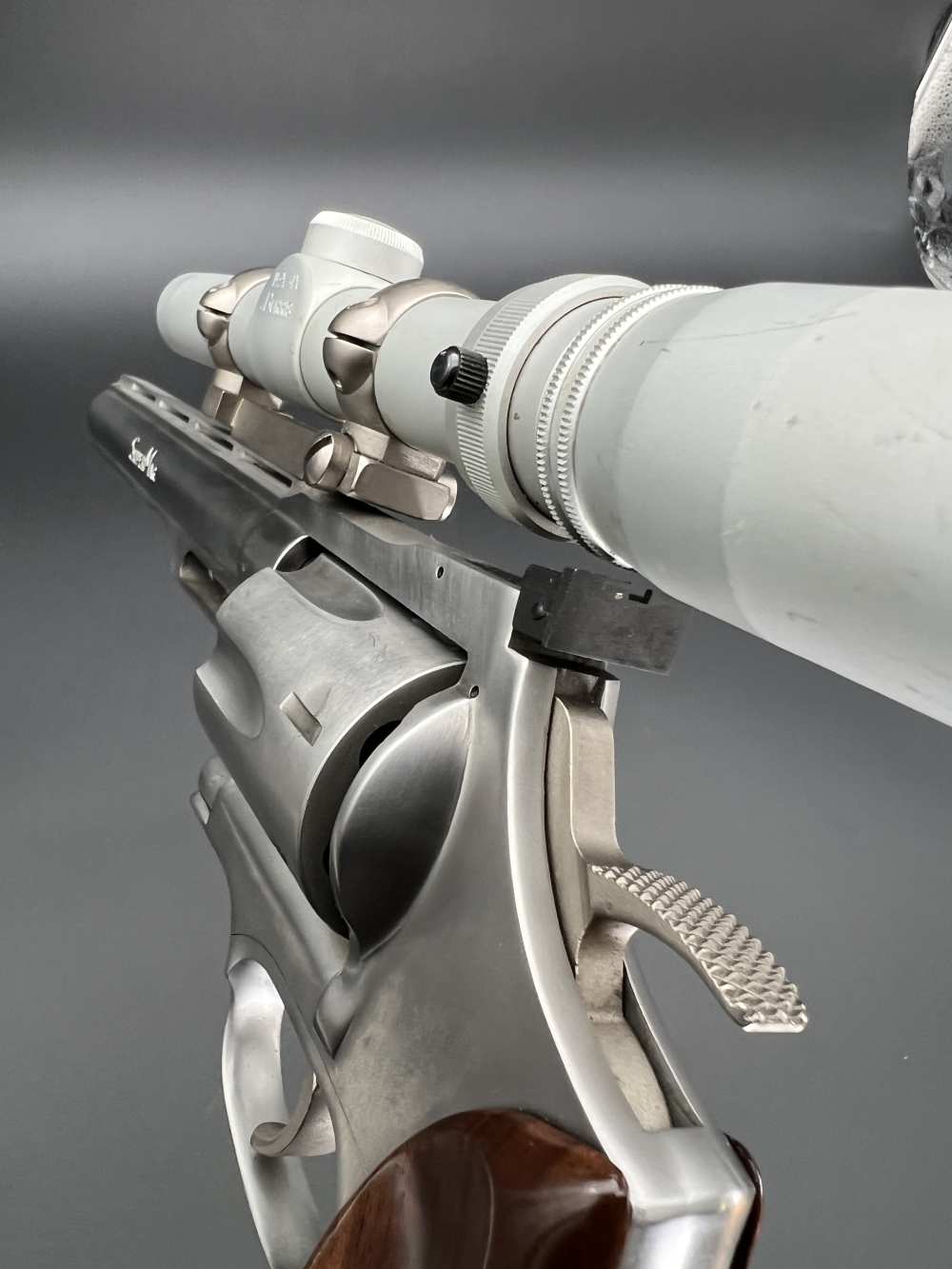 Dan Wesson .357 Maximum SuperMag, 8" VH, Burris Scope (Monson 1983-92)-img-9