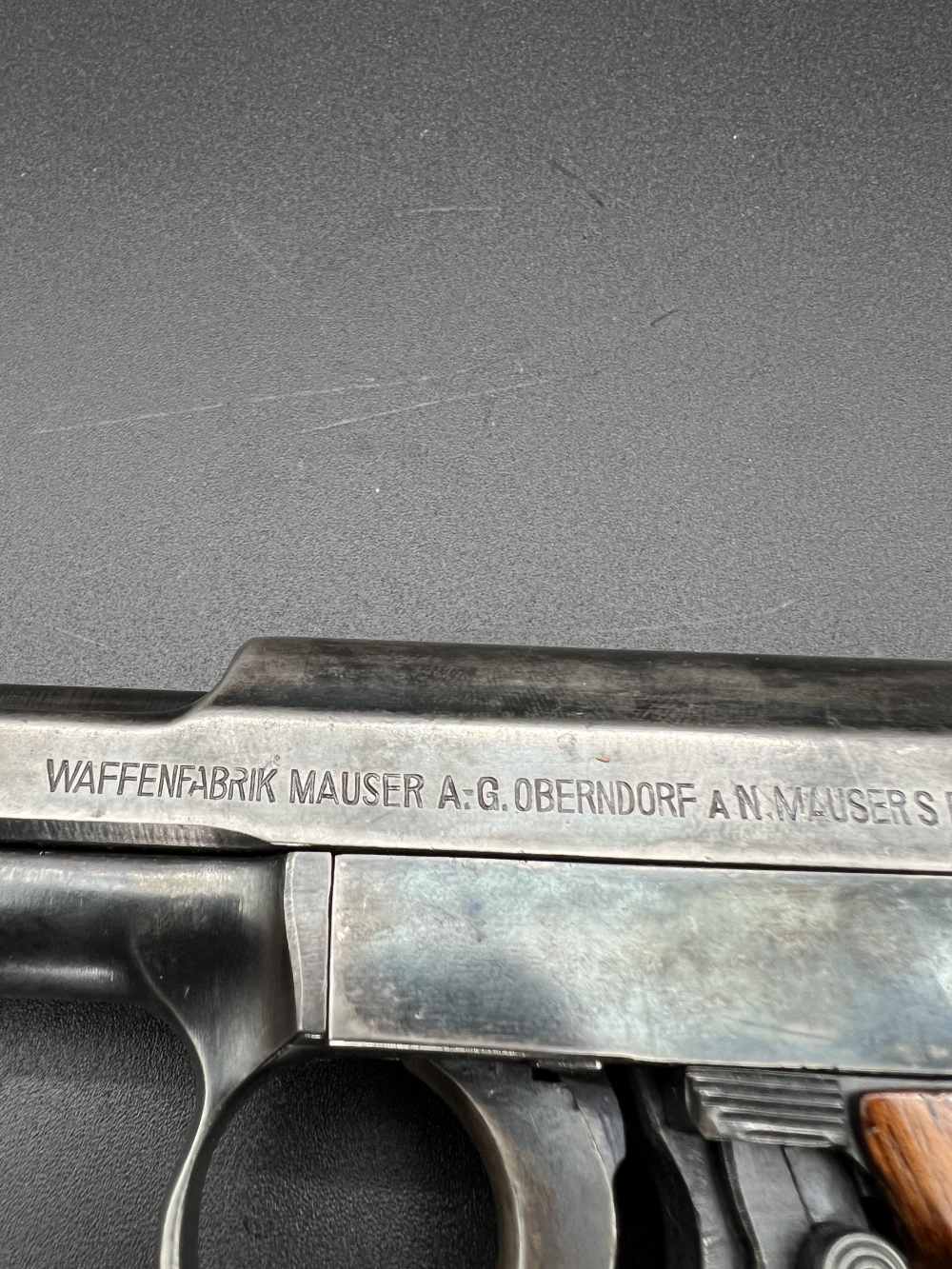 Mauser Model 1914, 7.65mm (.32 ACP), WWI Imperial German (1919-20)-img-4
