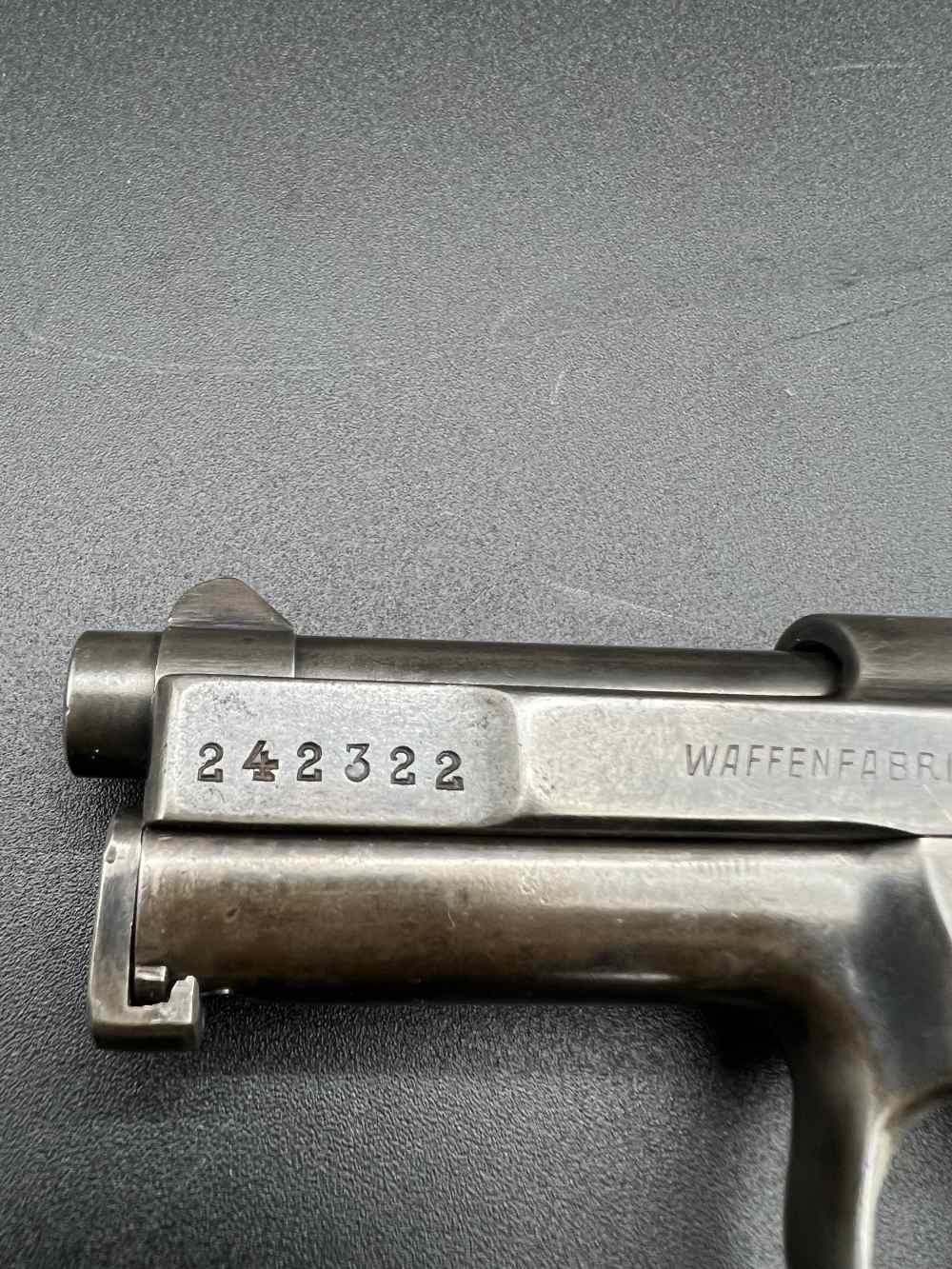Mauser Model 1910, 6.35mm (.25 ACP), WWI Imperial German (1919-20)-img-2