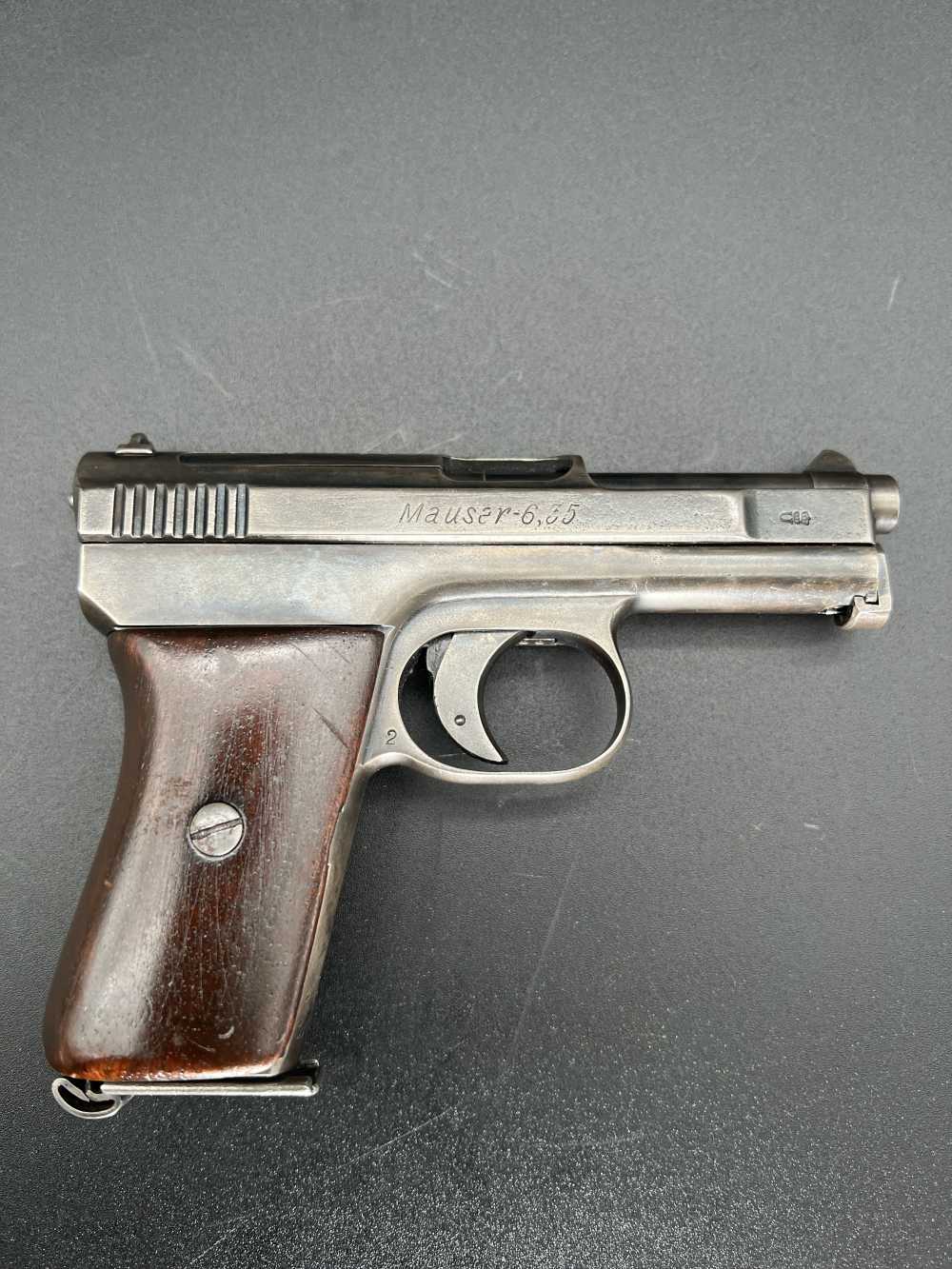Mauser Model 1910, 6.35mm (.25 ACP), WWI Imperial German (1919-20)-img-0
