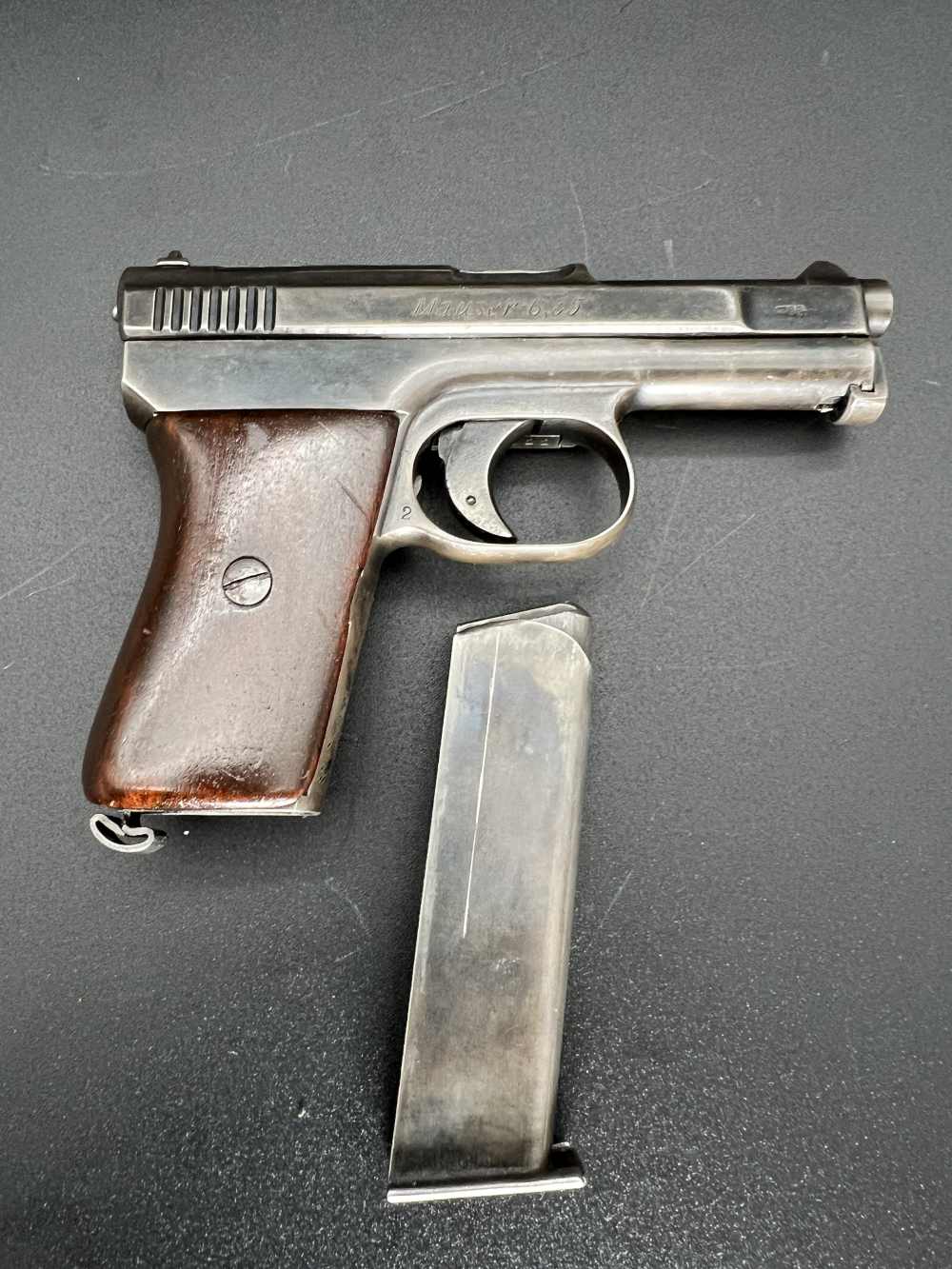 Mauser Model 1910, 6.35mm (.25 ACP), WWI Imperial German (1919-20)-img-18