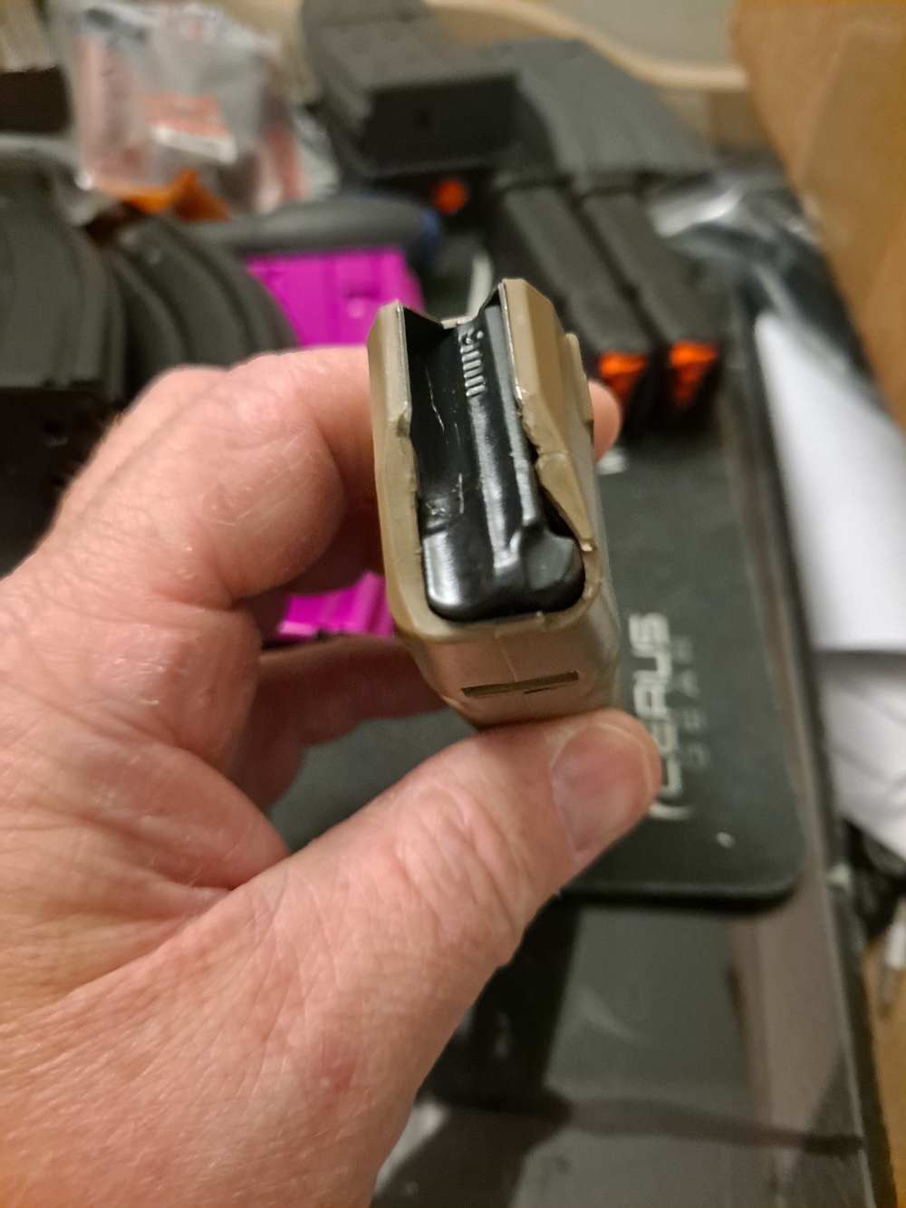 Rwb brand glock 17 magazine 17 round capacity  fde new-img-7