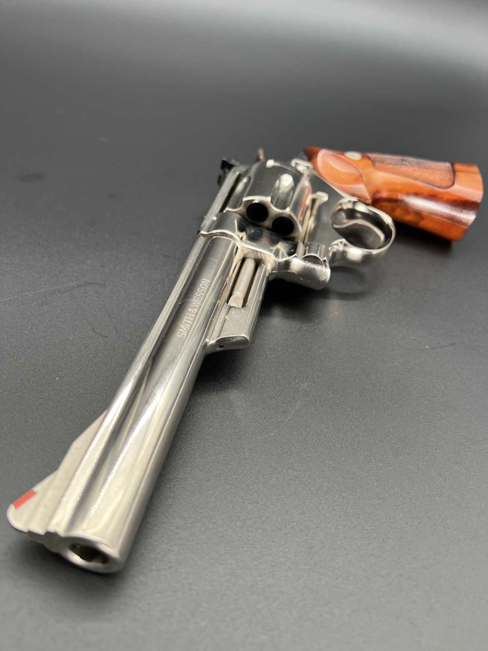 Smith & Wesson Model 29-2, .44 Mag, Nickel, 8 3/8" P&R, (Rare Finish)-img-0