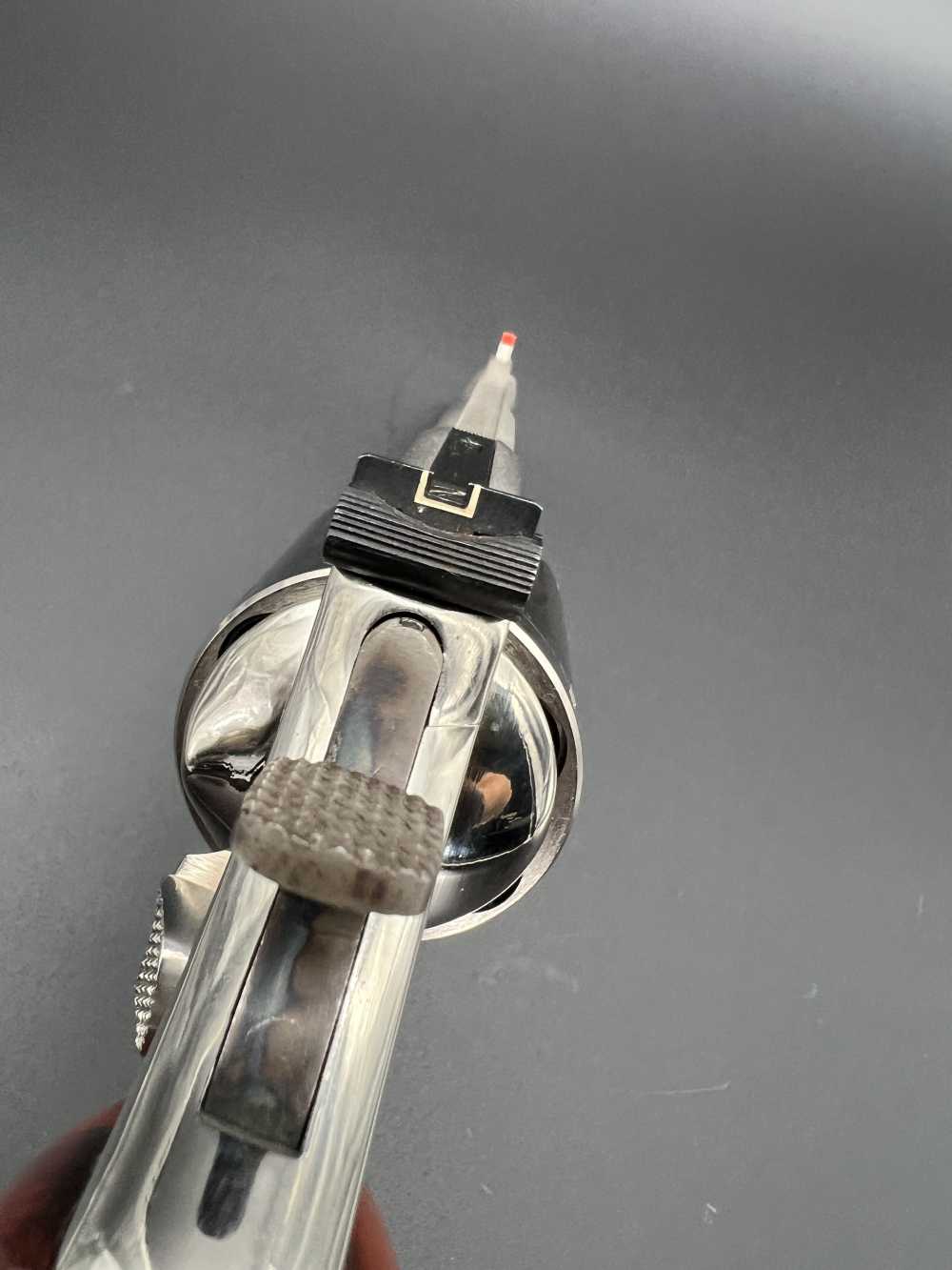 Smith & Wesson Model 29-2, .44 Mag, Nickel, 8 3/8" P&R, (Rare Finish)-img-1