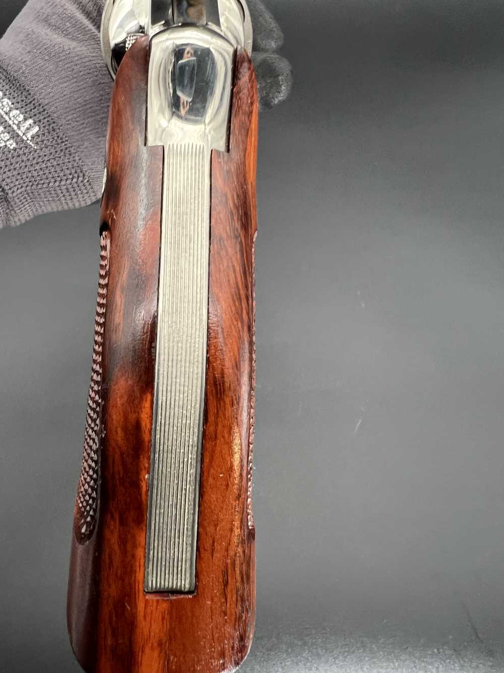 Smith & Wesson Model 29-2, .44 Mag, Nickel, 8 3/8" P&R, (Rare Finish)-img-12