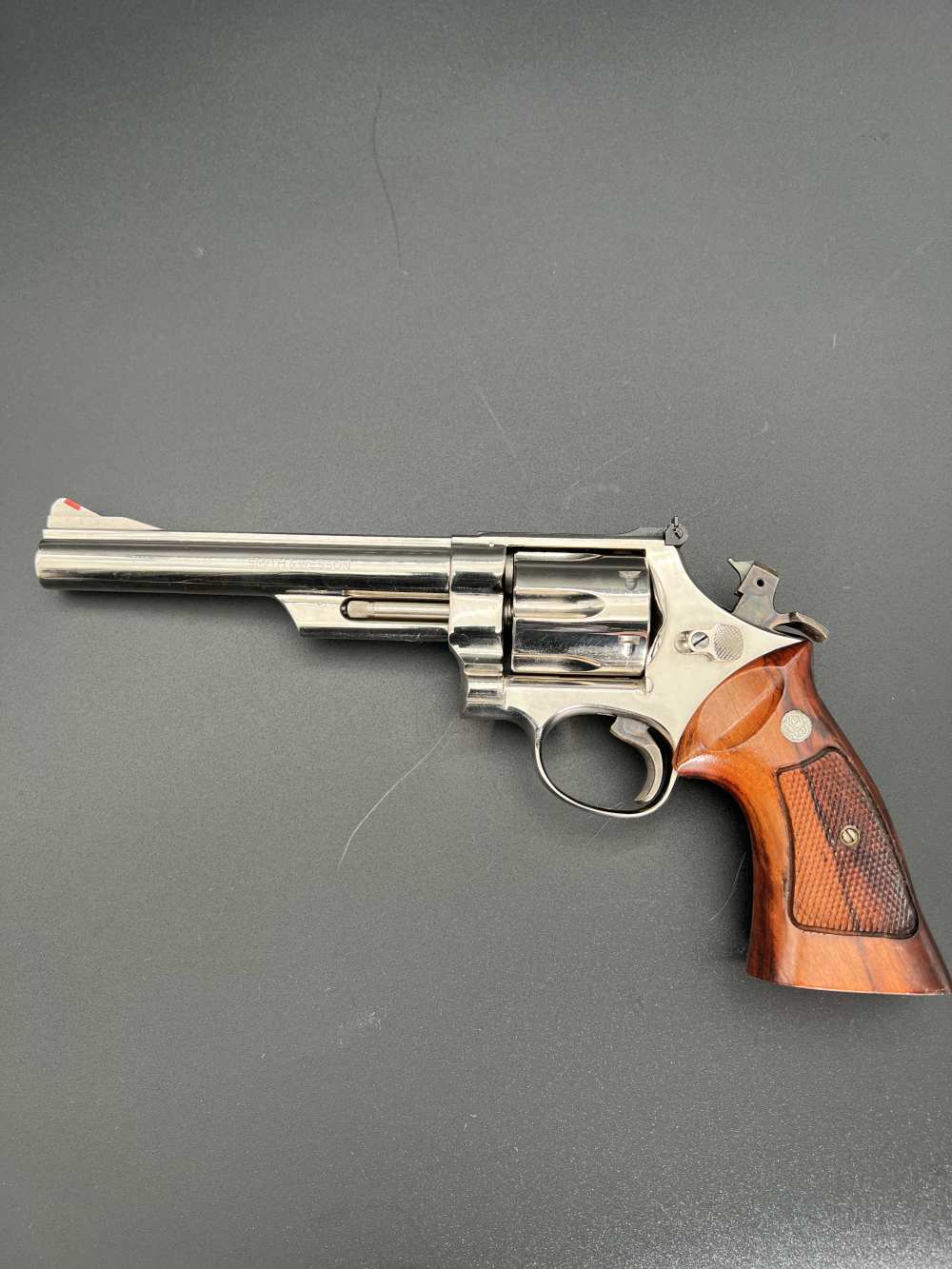 Smith & Wesson Model 29-2, .44 Mag, Nickel, 8 3/8" P&R, (Rare Finish)-img-17