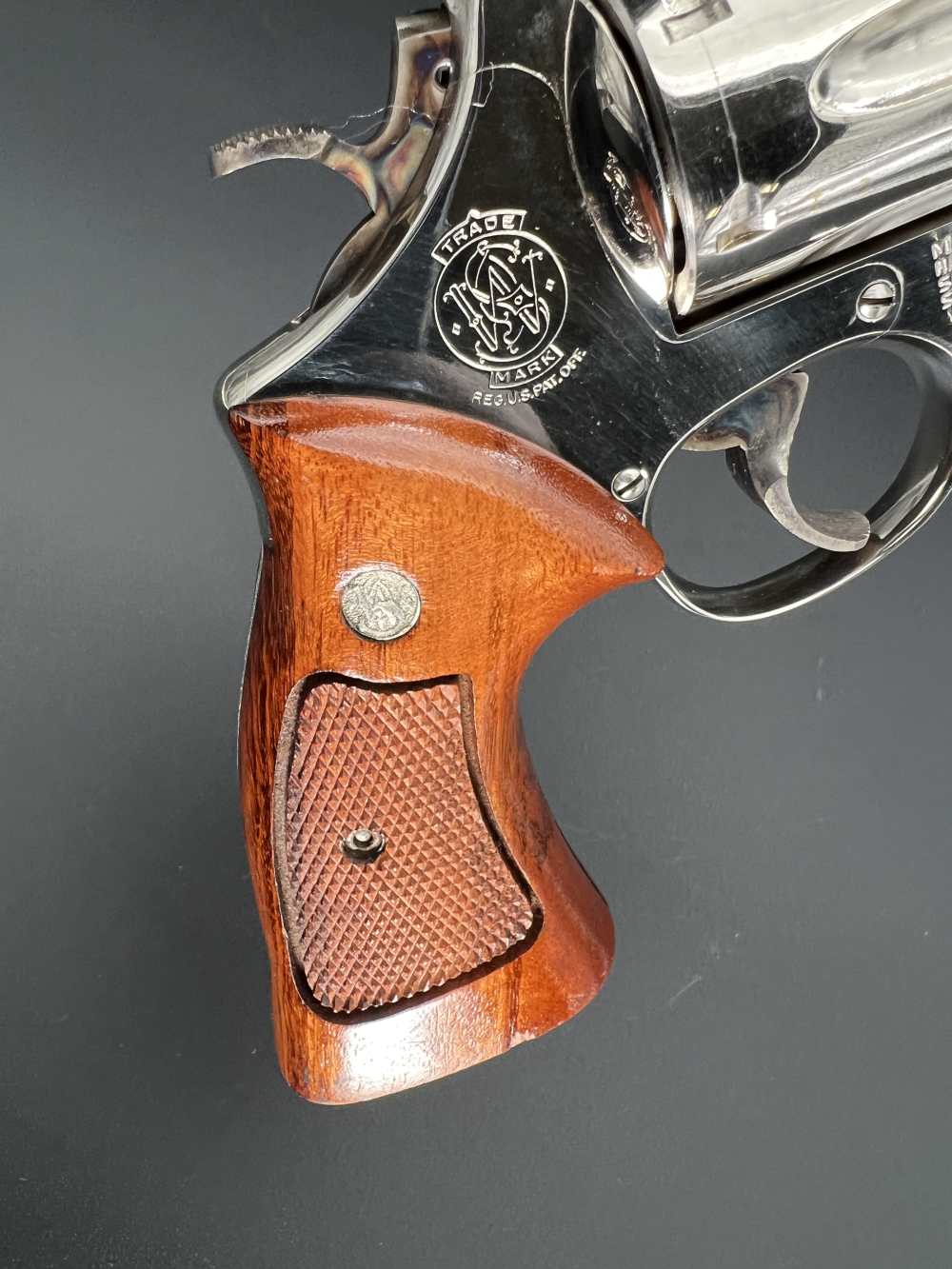Smith & Wesson Model 29-2, .44 Mag, Nickel, 8 3/8" P&R, (Rare Finish)-img-14