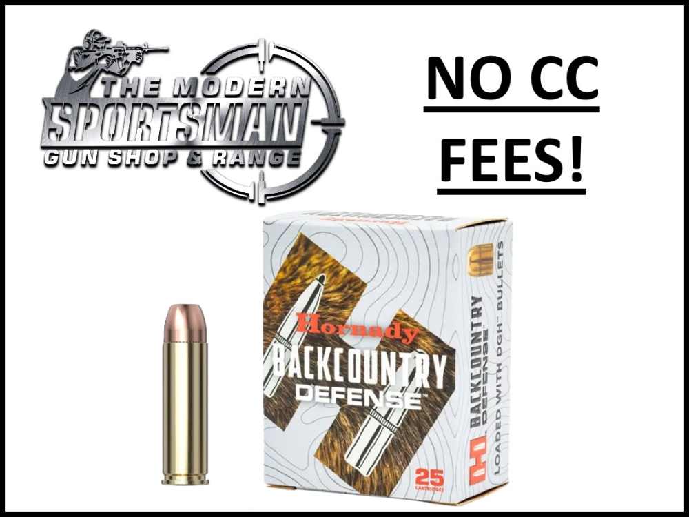 Hornady 500 S&W MAG Backcountry Defense Ammo 20rds-img-0