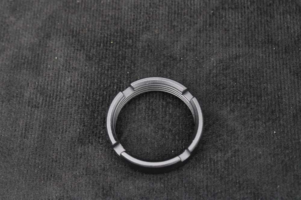 Complete AR Pistol Buffer Kit With Buffer Castle Nut Tube Spring End Plate -img-5