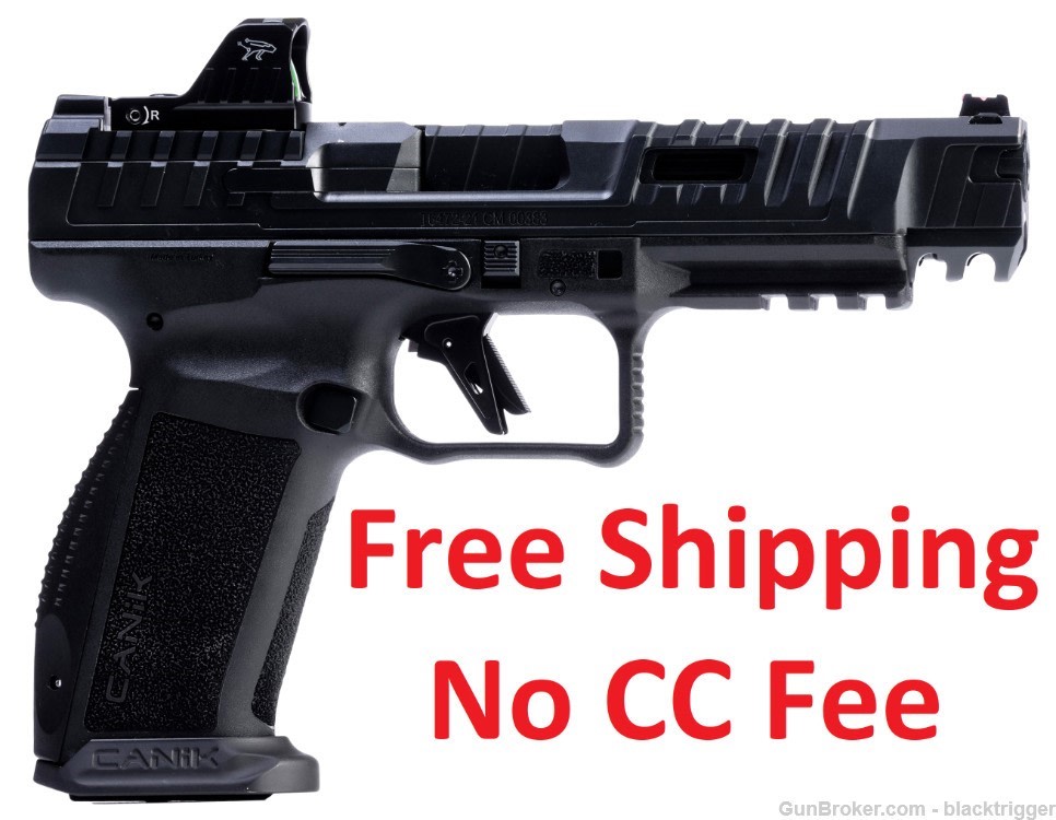 Canik HG7161N SFx Rival 9mm 5" 18+1 Rival Dark Side Black MeCanik MO1 Optic-img-1