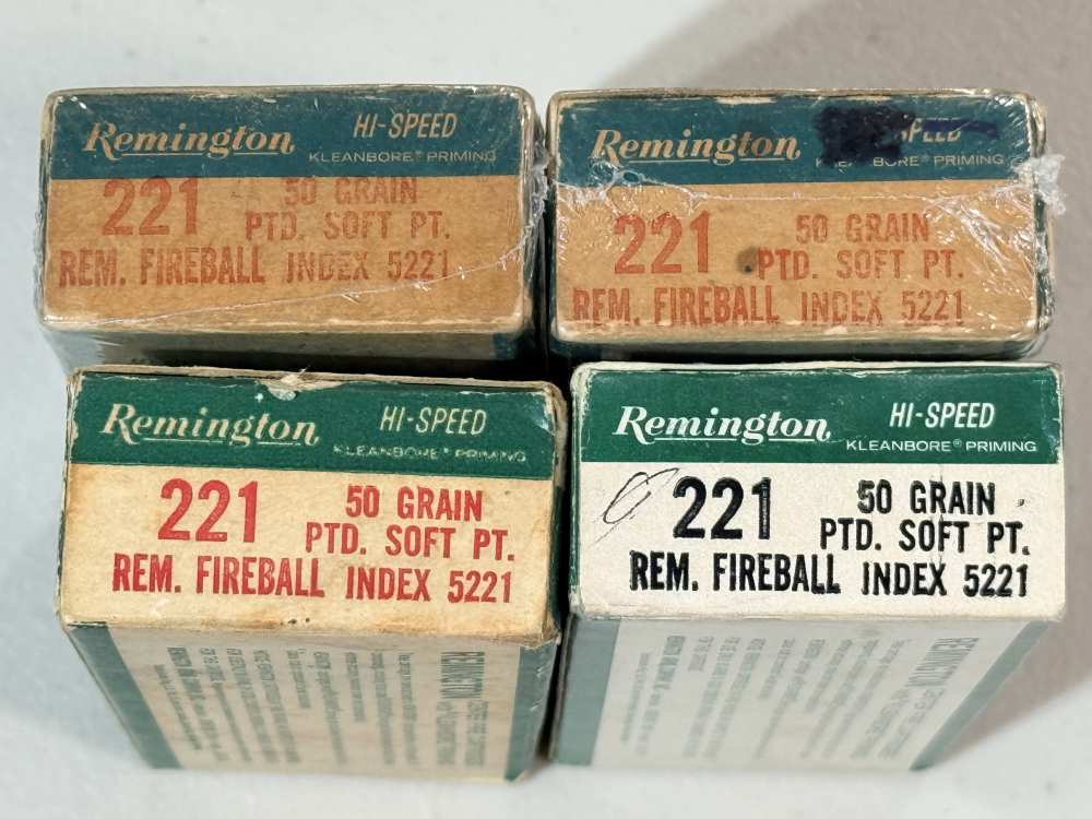 310 rounds of Remington 221 Rem Fireball 50gr ammo-img-5