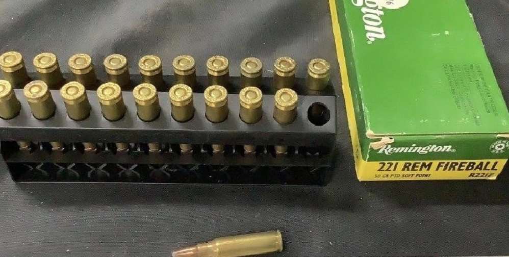 310 rounds of Remington 221 Rem Fireball 50gr ammo-img-0