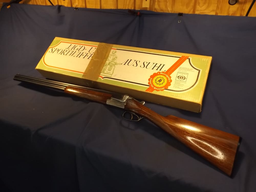 Gebr. Merkel Suhl 20 GA. Mod 200E w/Mod. - Imp. Mod. 26" O/U Shotgun (1991)-img-1