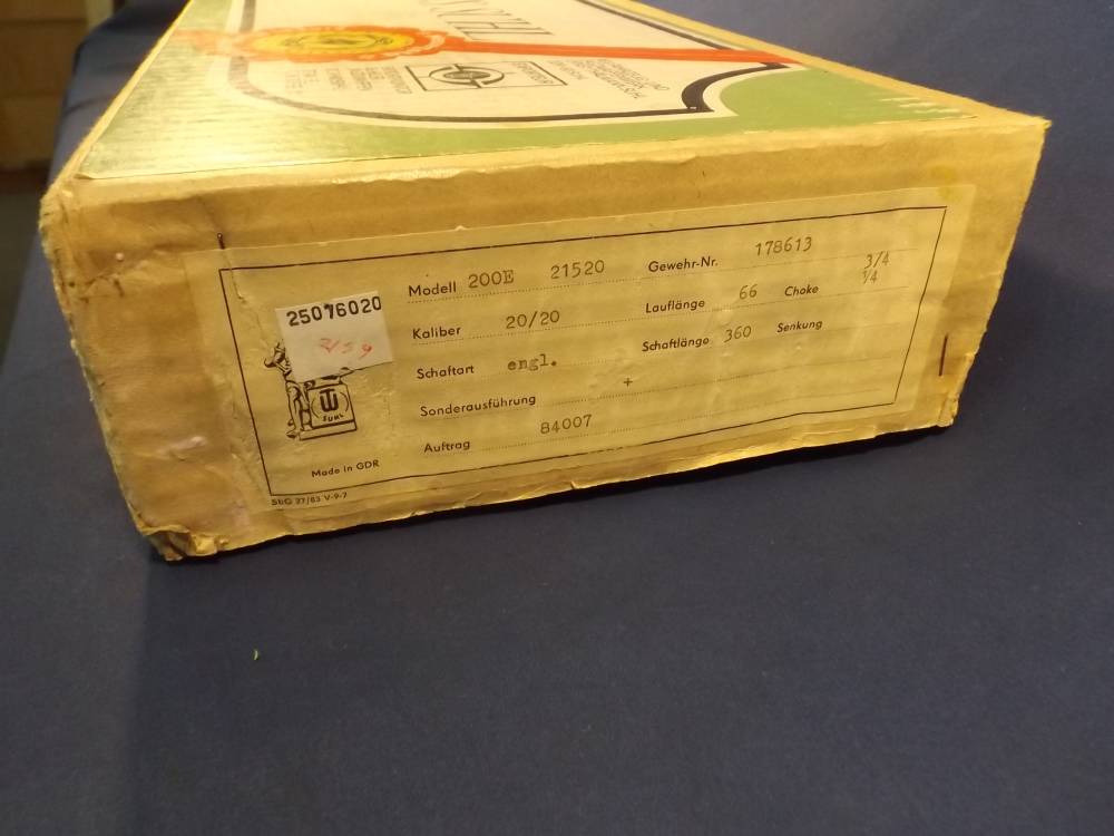 Gebr. Merkel Suhl 20 GA. Mod 200E w/Mod. - Imp. Mod. 26" O/U Shotgun (1991)-img-35