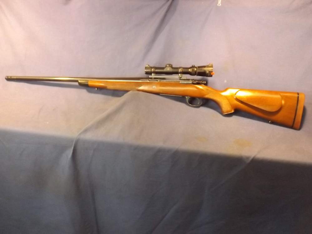 Interarms X Whitworth Express, 375 H&H Mag w/Leupold Var-XIII 1.5-5X Scope-img-1