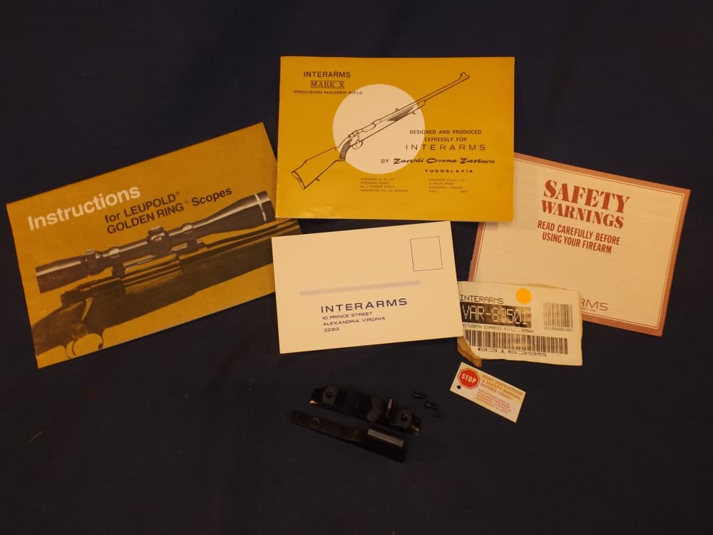 Interarms X Whitworth Express, 375 H&H Mag w/Leupold Var-XIII 1.5-5X Scope-img-25