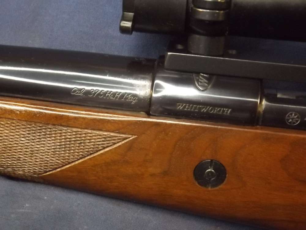 Interarms X Whitworth Express, 375 H&H Mag w/Leupold Var-XIII 1.5-5X Scope-img-15
