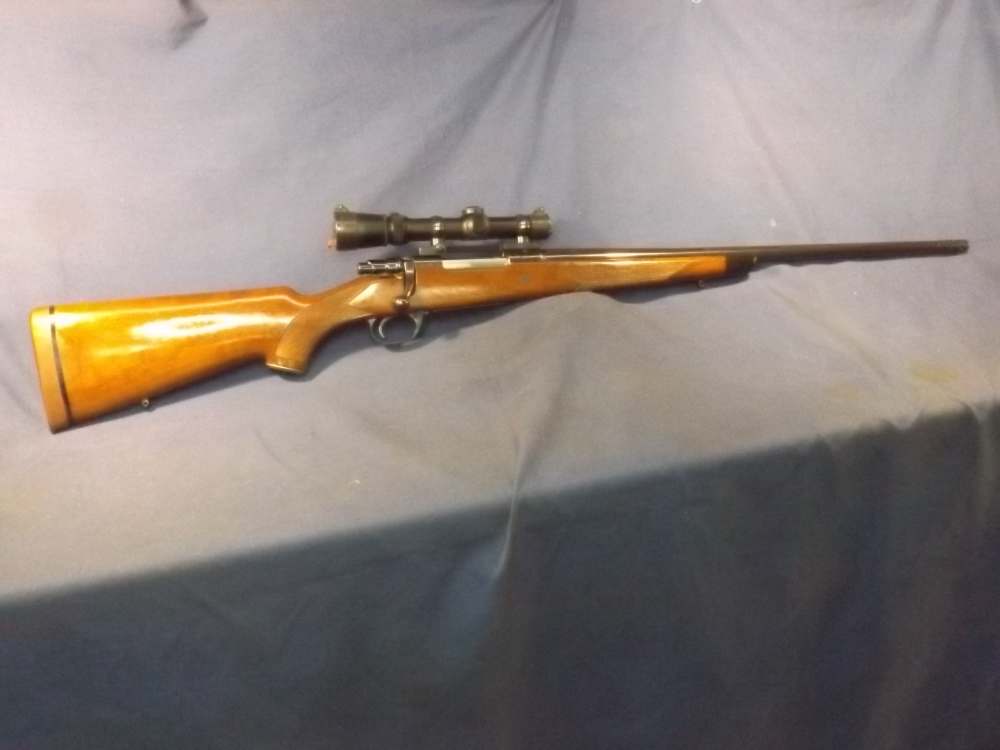 Interarms X Whitworth Express, 375 H&H Mag w/Leupold Var-XIII 1.5-5X Scope-img-0