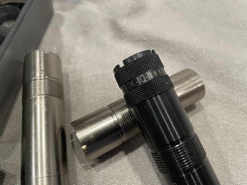 Benelli SBE3 Ethos M2 CrioChoke Tube Set 12 Gauge Wrench, Shims & Case New -img-4
