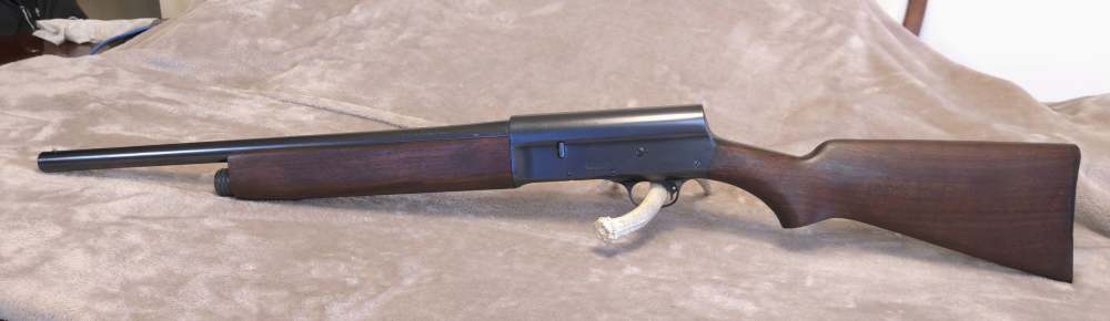 MINT! 1943 WW II Flaming Bomb Remington Model 11(R) 12GA Riot Shotgun -img-4