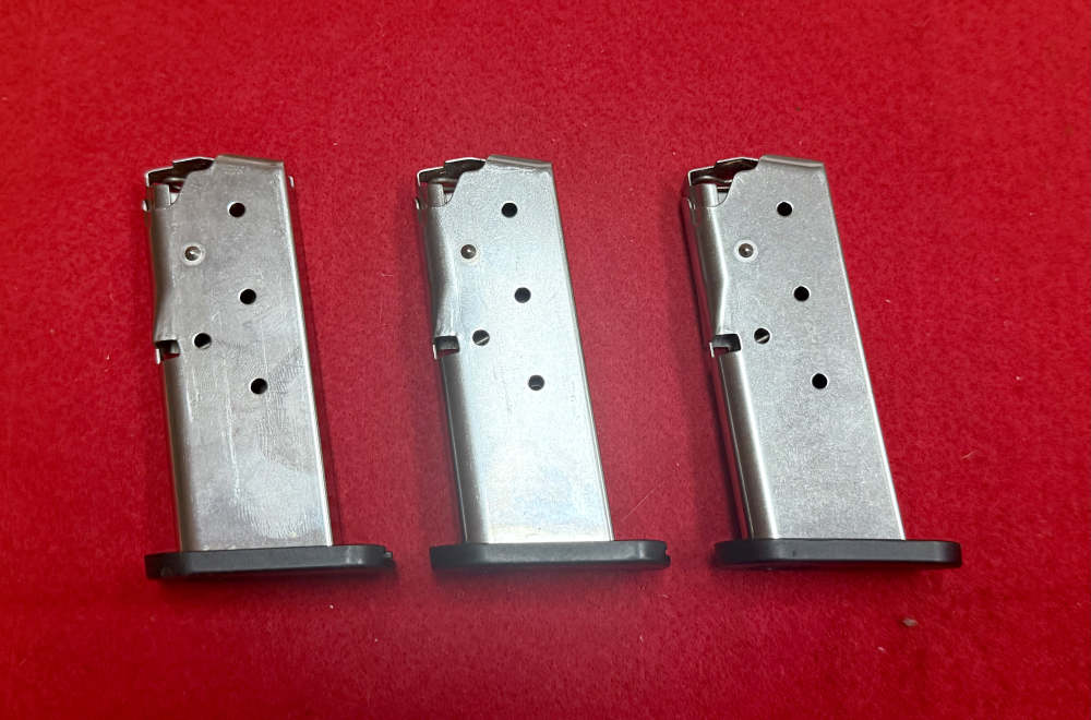 3 BERETTA 9MM NANO FACTORY 6 Round Magazines -img-1