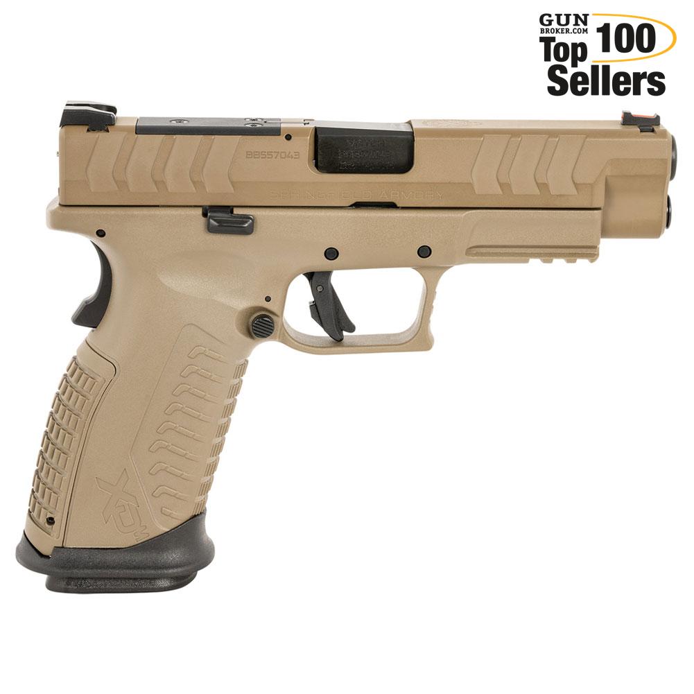 SPRINGFIELD ARMORY XD-M Elite OSP 10mm Auto 4.5in Barrel 16rd FDE Pistol-img-0