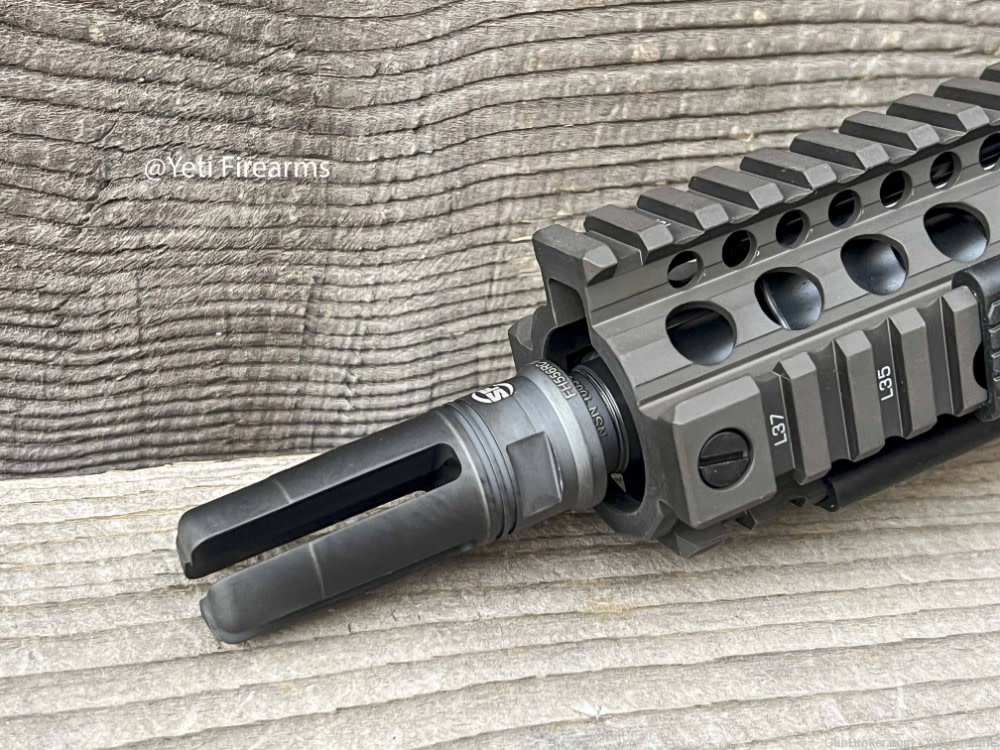 Daniel Defense DDM4 MK18 Pistol 5.56mm FDE Rail SBA3 Brace SF 4 Prong -img-7