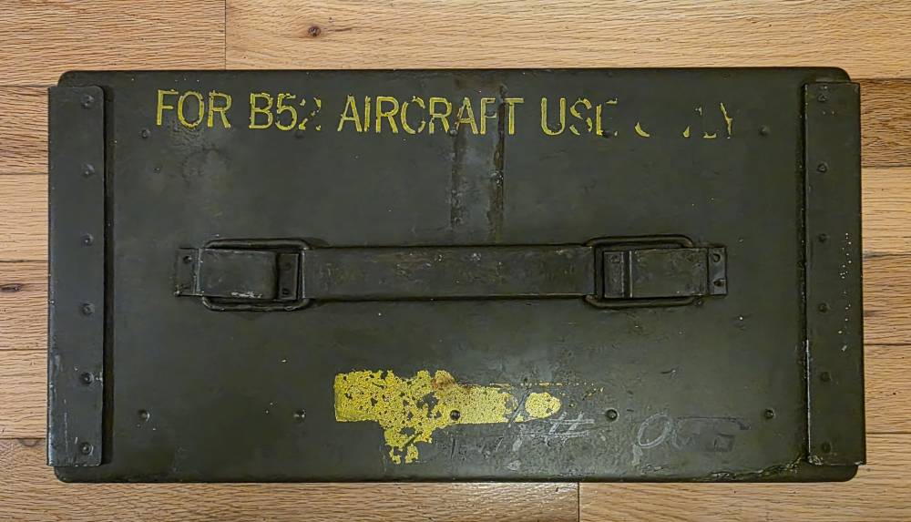 50 BMG Ammo Can Specified For B52 Bomber Use Only Airforce Linked .50 API -img-0