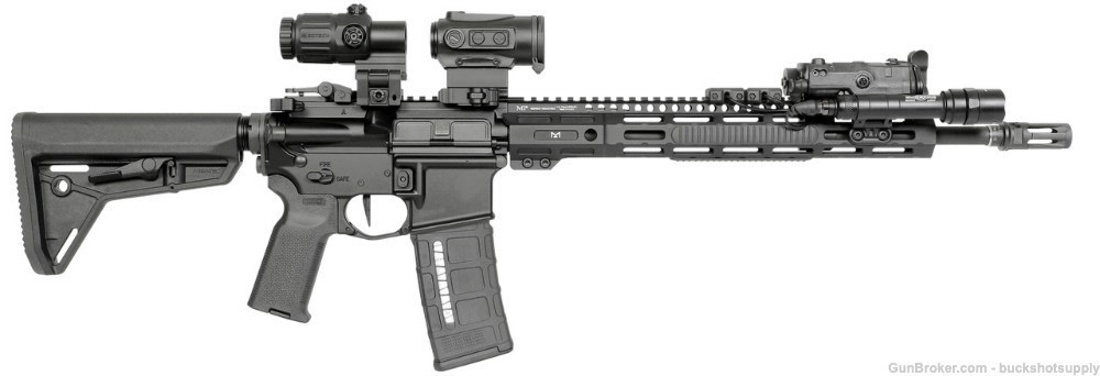Midwest Industries Night Fighter Handguard, 13.5 Inch-img-1
