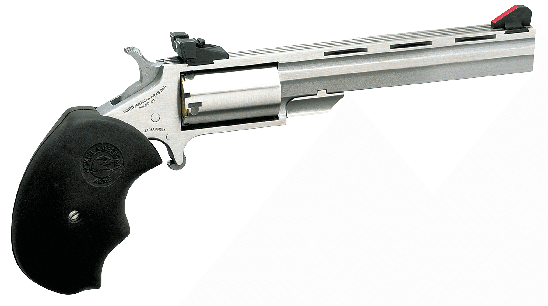 North American Arms 22 WMR Revolver 4 5+1 Stainless - CA Compliant-img-1