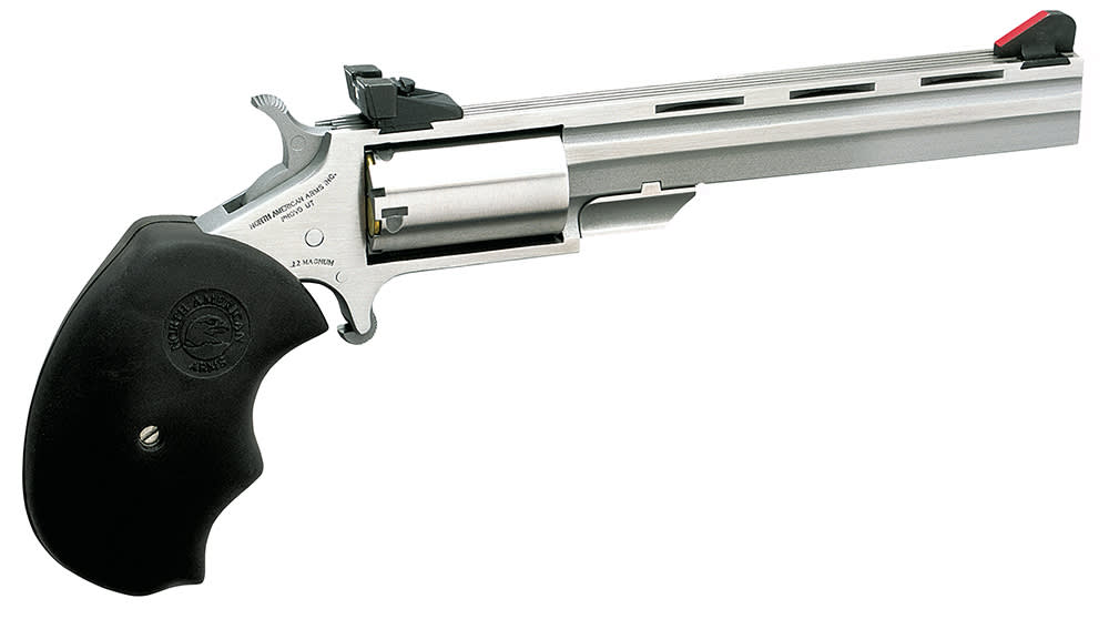 North American Arms 22 WMR Revolver 4 5+1 Stainless - CA Compliant-img-2