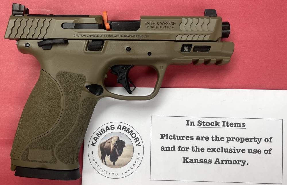 Smith & Wesson M&P M2.0 4" Barrel SKU: 13739 10MM Optics Ready FDE-img-0