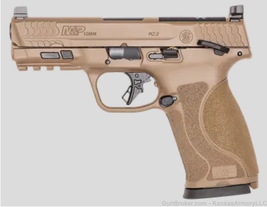 Smith & Wesson M&P M2.0 4" Barrel SKU: 13739 10MM Optics Ready FDE-img-8