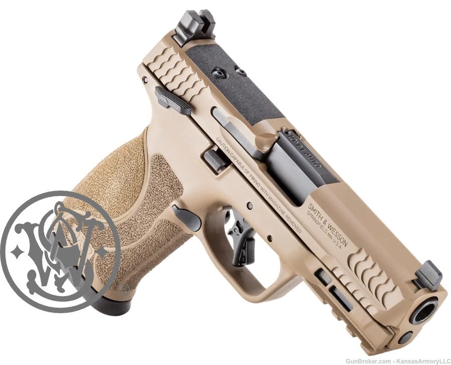 Smith & Wesson M&P M2.0 4" Barrel SKU: 13739 10MM Optics Ready FDE-img-11