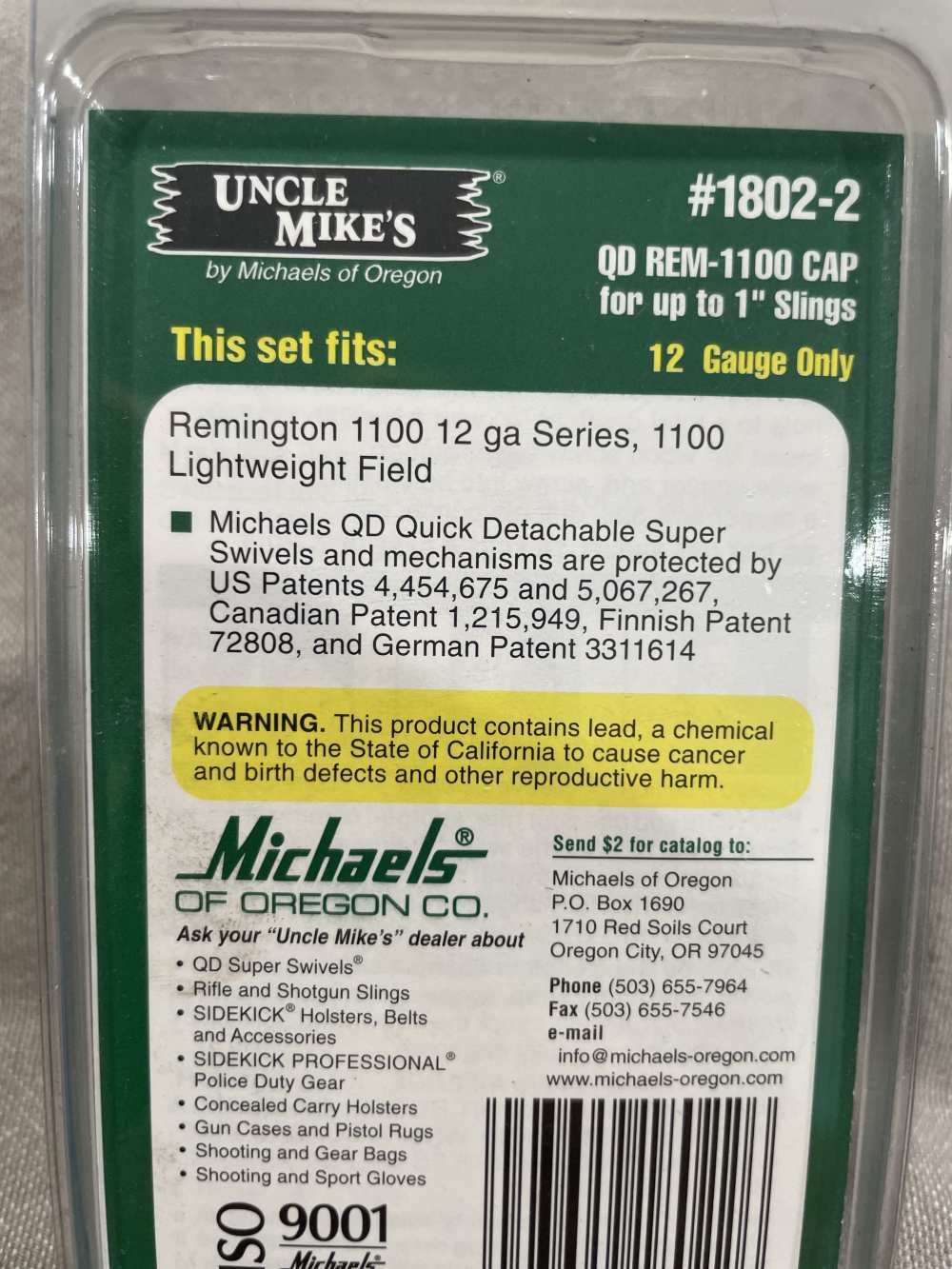 Remington 1100 Magazine Cap Uncle Mike's QD #1802-2 New-img-3