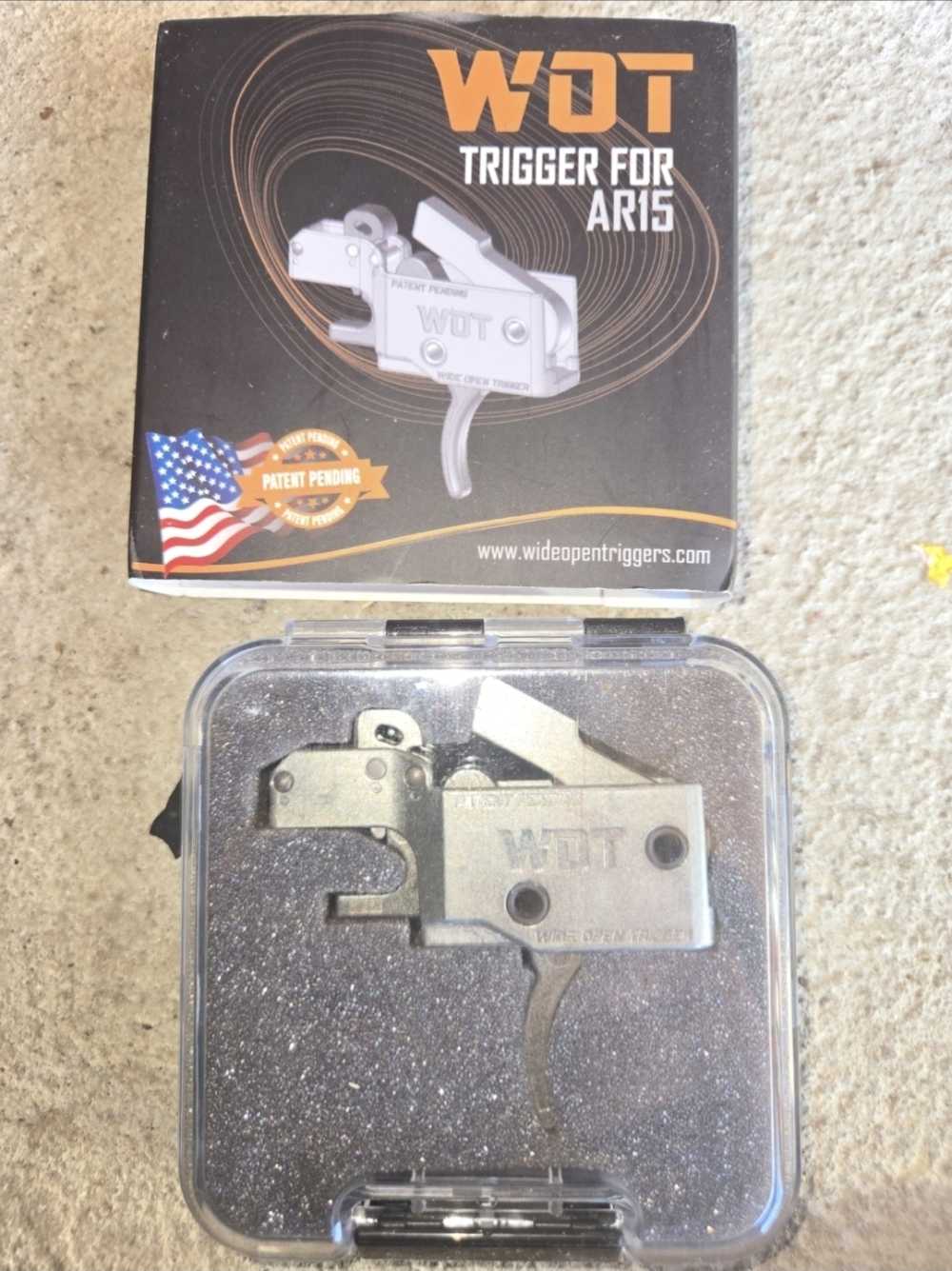 New in packaging wide open trigger wot W.O.T. -img-0