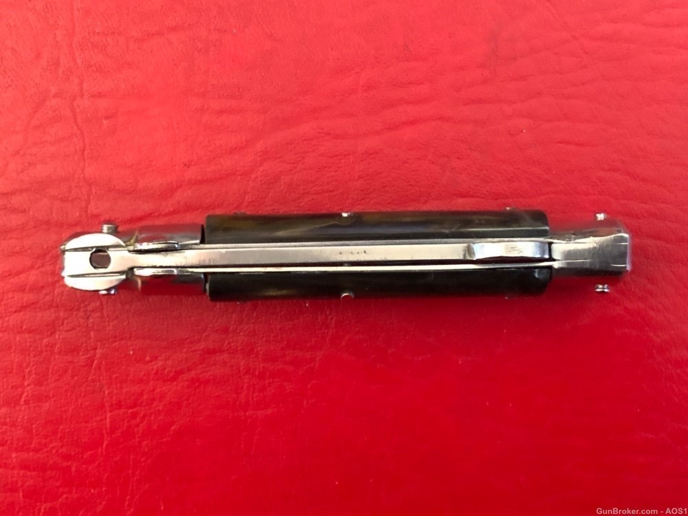 Falcon Famous Blades Italy Manual Lockback Stiletto 7” Rostfrei Knife-img-7