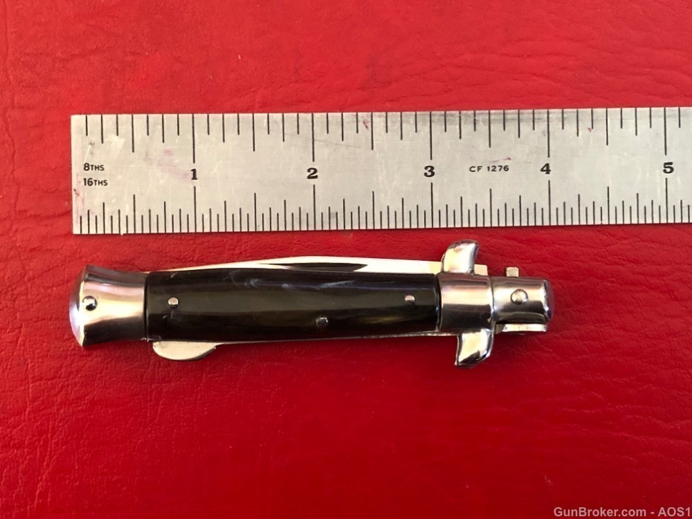 Falcon Famous Blades Italy Manual Lockback Stiletto 7” Rostfrei Knife-img-10