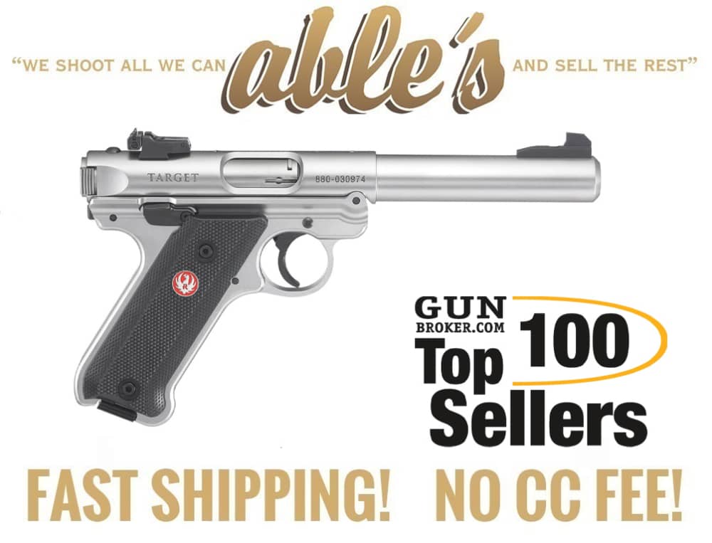 Ruger Mark IV Rimfire Pistol 40103, 22 LR, 5 1/2", Black Grips, 10 Rds, NIB-img-0