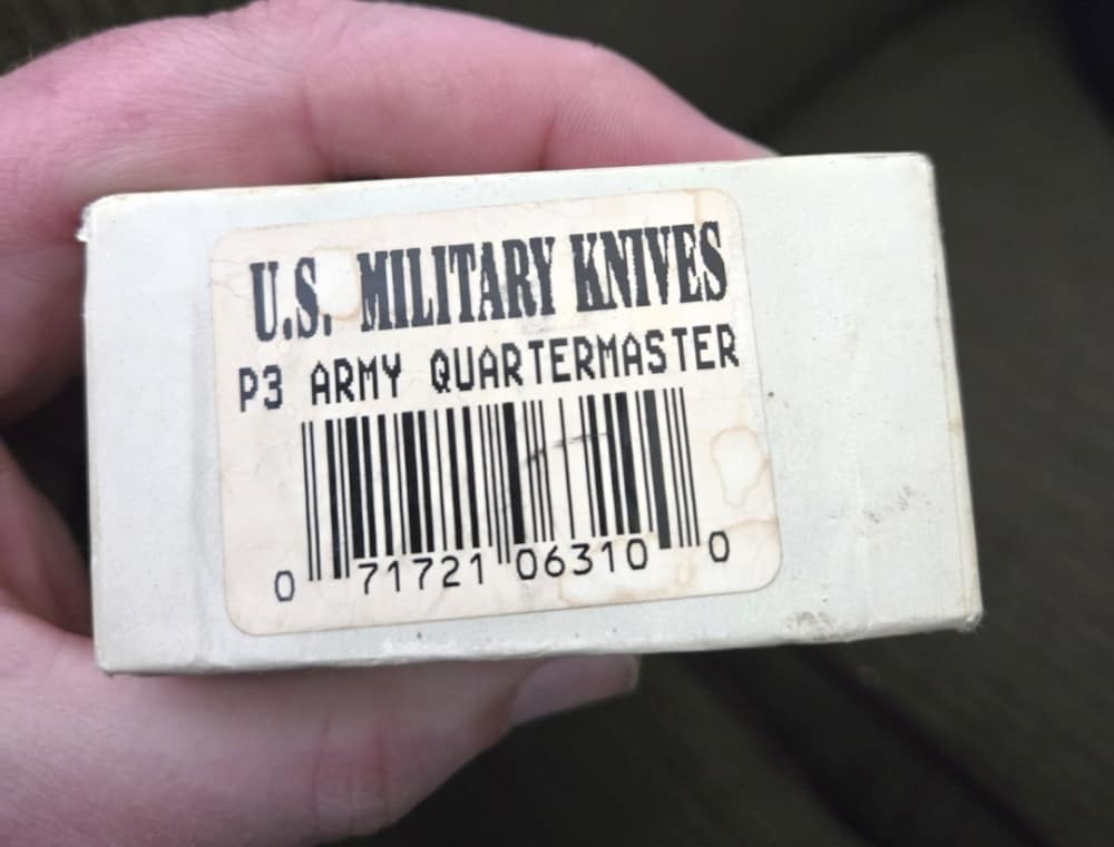 Ontario quartermaster army 95 fixed blade knife with sheath new in box -img-8