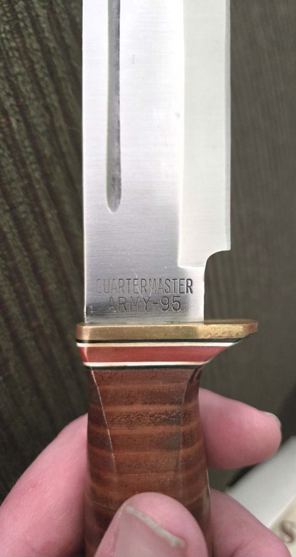 Ontario quartermaster army 95 fixed blade knife with sheath new in box -img-3