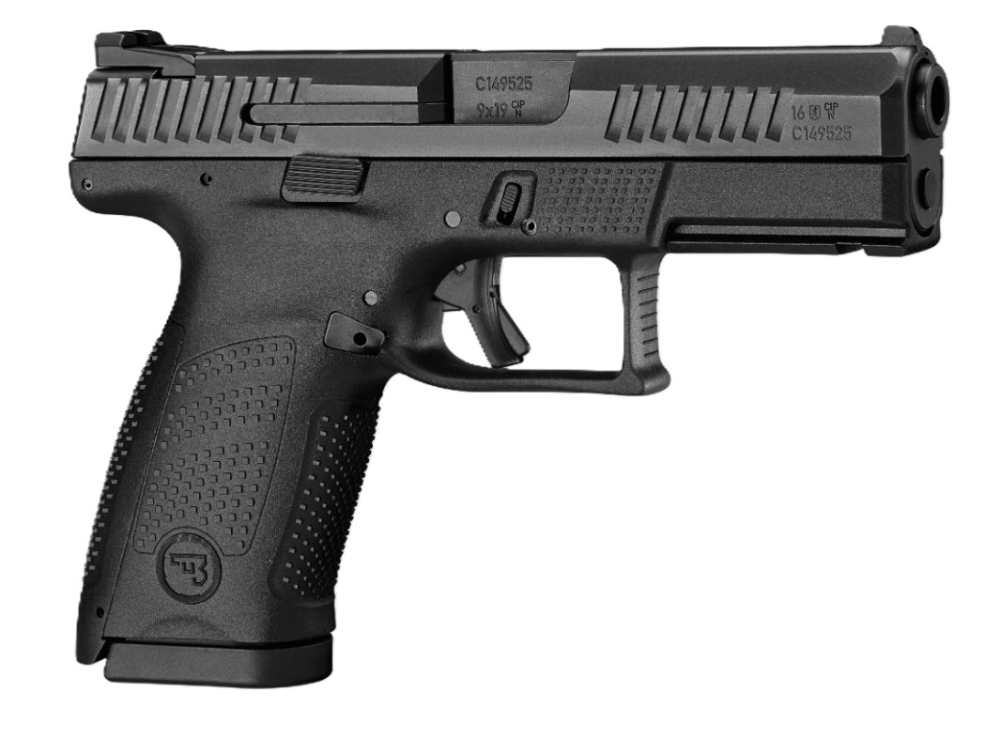 NEW-CZ P10 C Compact Pistol 9mm CZ-USA P-10C Optic Ready Black $Super Deal$-img-0