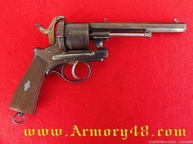 Gasser Pinfire Revolver circa 1860-img-1